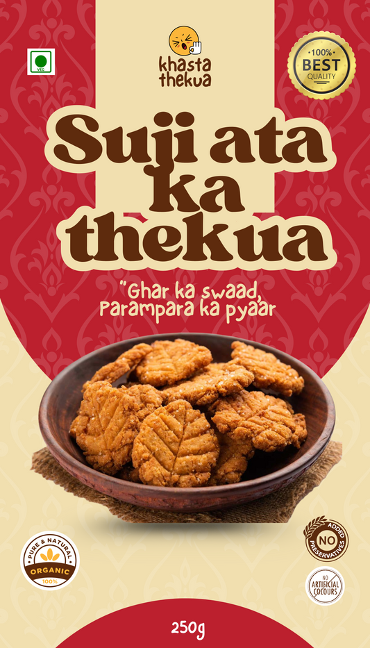 Suji Ata Ka Thekua